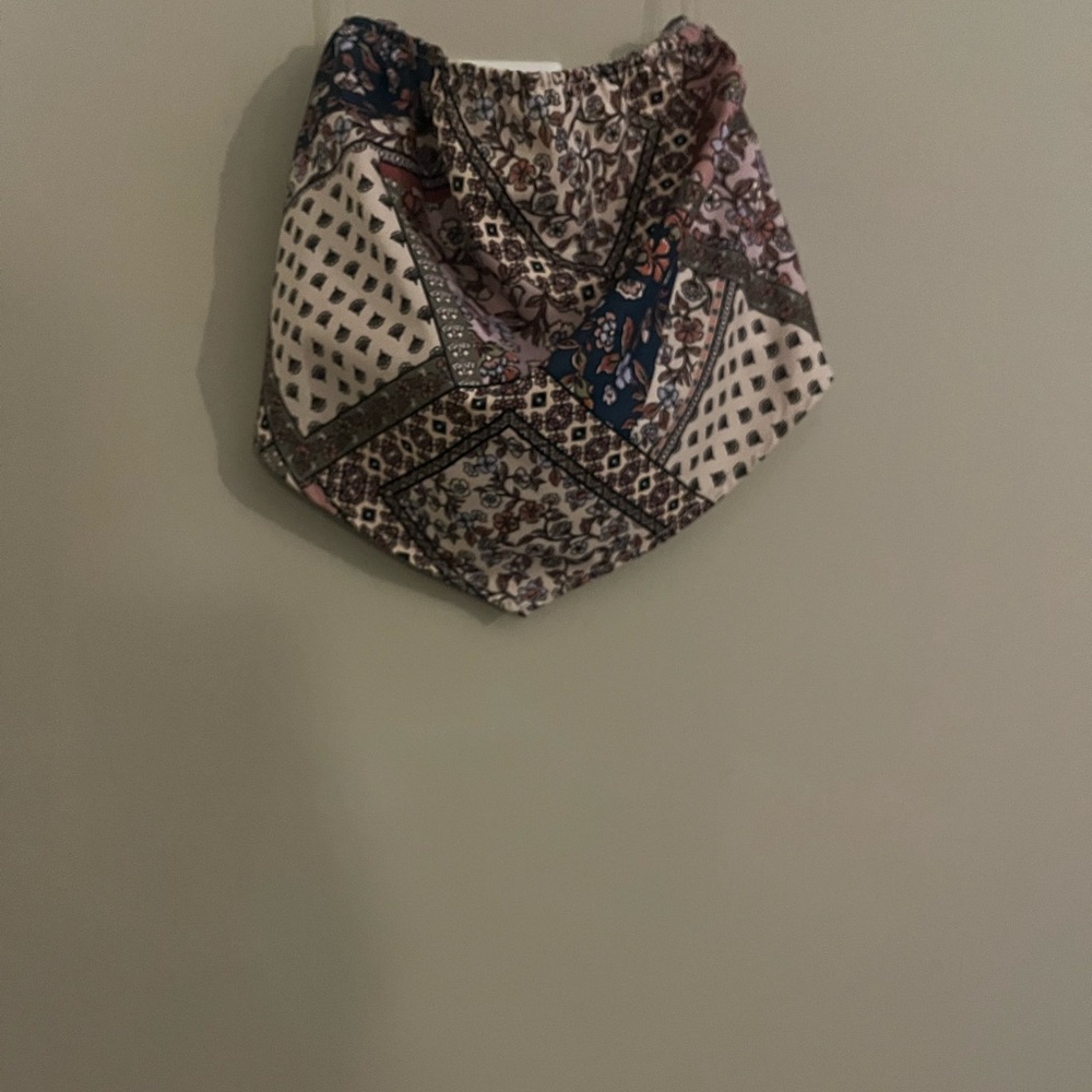 Altar'd State Floral Smocked Top